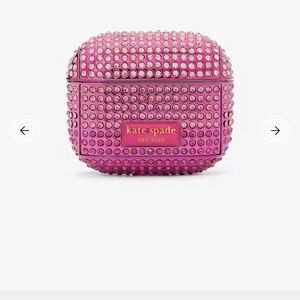 ♠️Kate Spade Rhinestone Embossed Airpods Case♠️